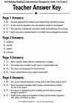 Teacher Answer Key answer key