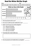 Read the Winter Bird Bar Graph - Grades 1-3 bird graph worksheet
