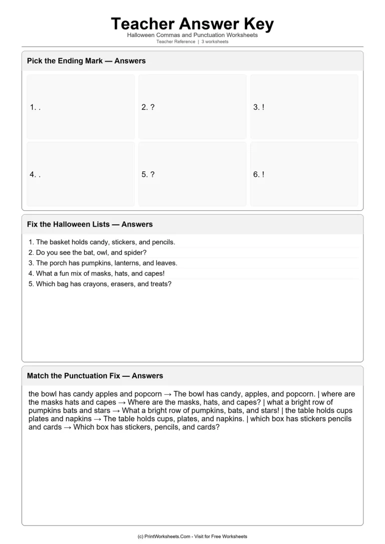 Teacher Answer Key Teacher Answer Key answer key