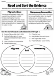 Read and Sort the Evidence printable worksheet