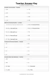Teacher Answer Key answer key