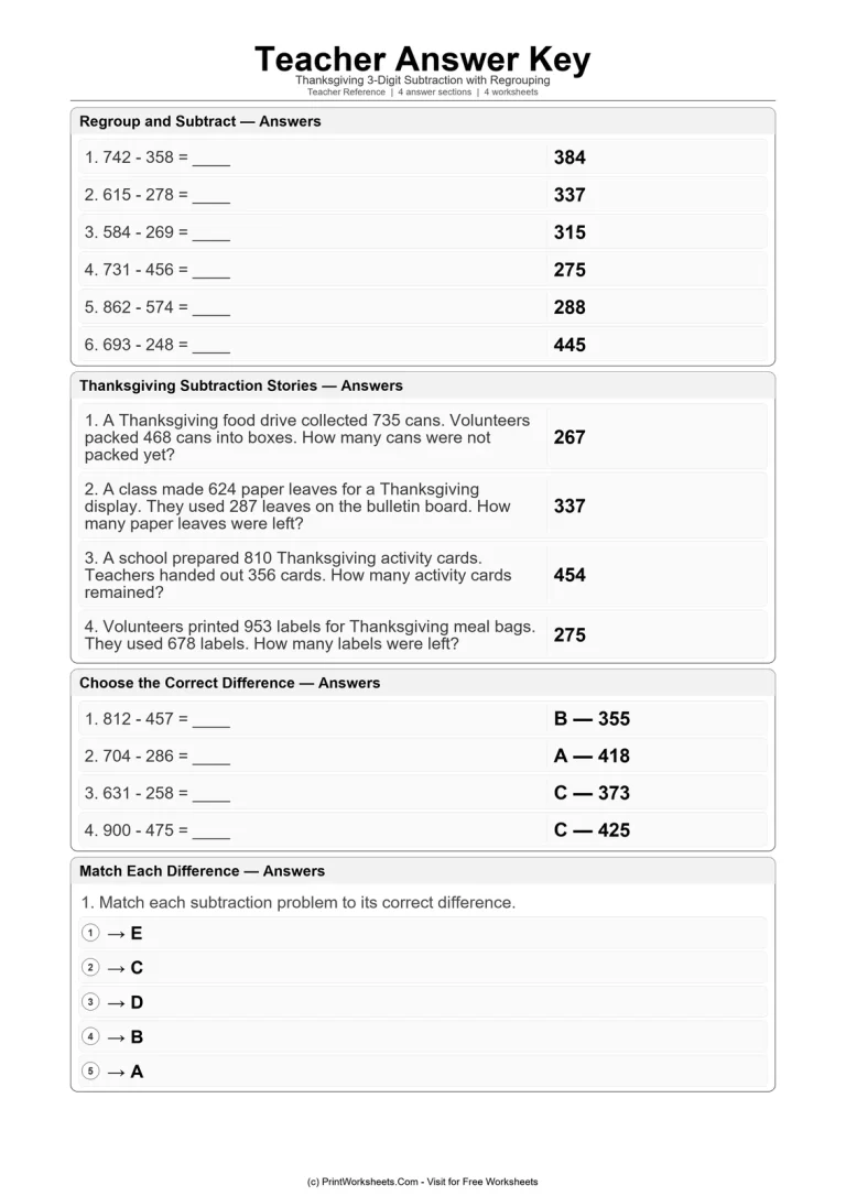 Teacher Answer Key Teacher Answer Key answer key