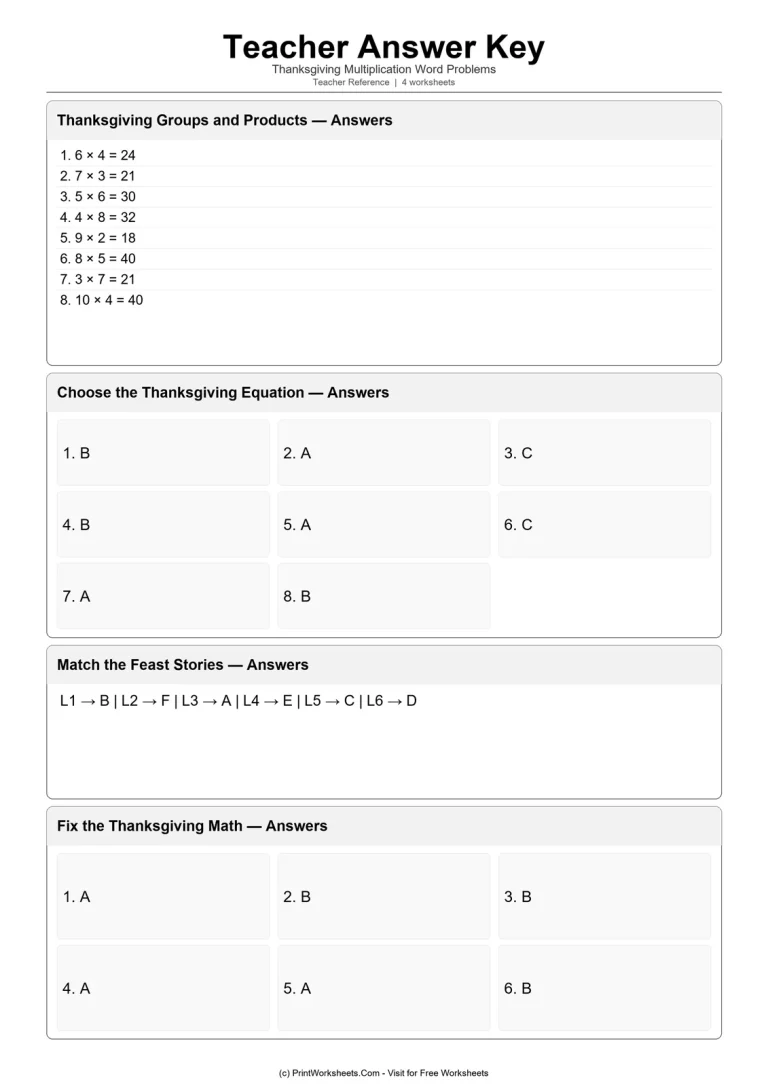 Teacher Answer Key Teacher Answer Key answer key
