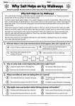 Why Salt Helps on Icy Walkways printable worksheet